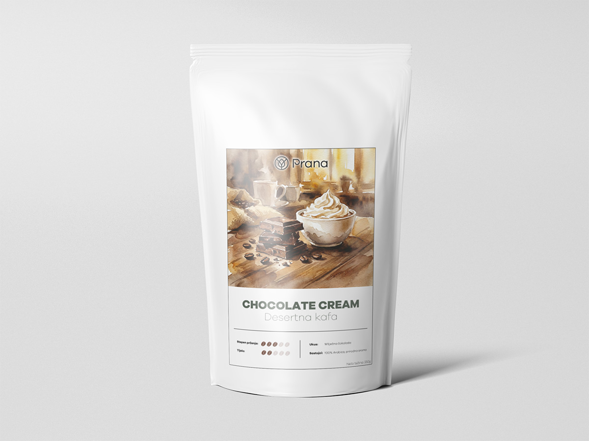 Chocolate Cream kafa Prana