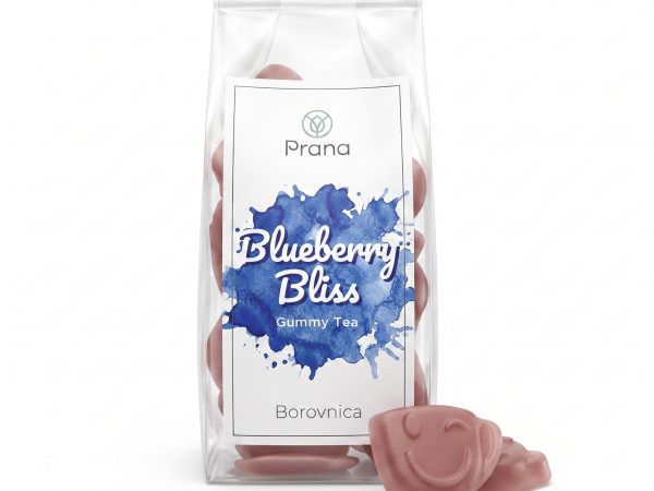 Blueberry Bliss Gummy Tea čajni bomboni borovnica 125 g
